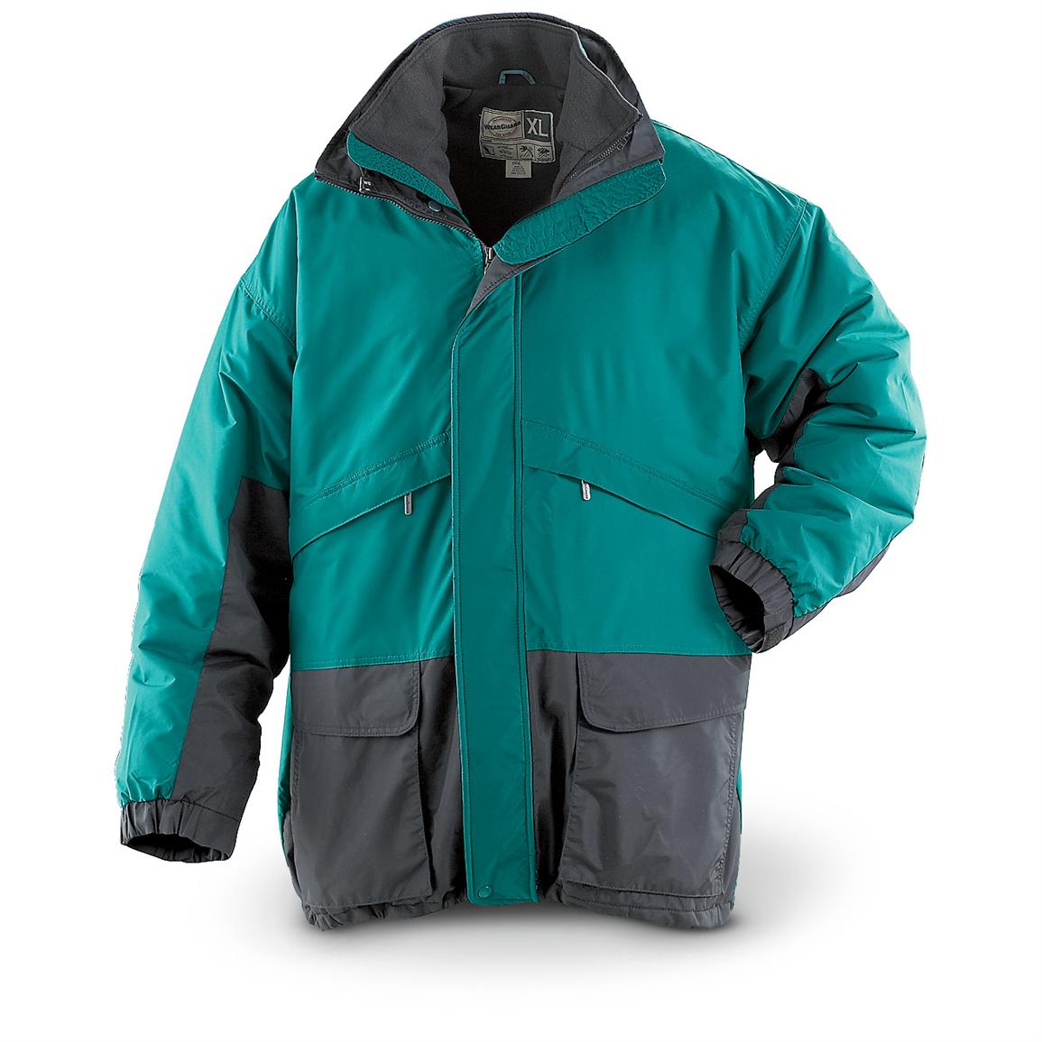 WearGuard® 3 - in - 1 Parka, Black / Teal - 168062, Insulated Jackets ...