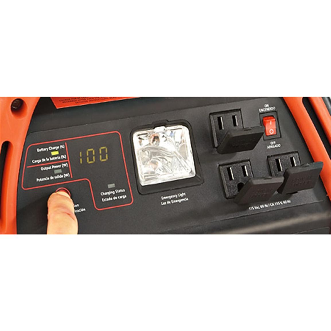 Duracell® 600 watt HD Powerpack 168624, Chargers & Jump Starters at Sportsman's Guide