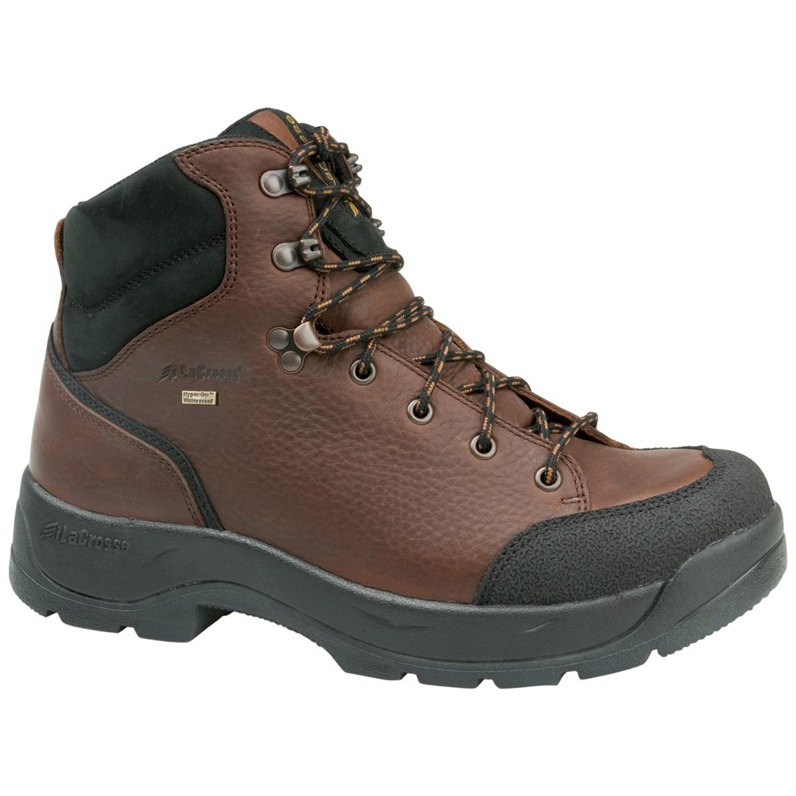 Men's LaCrosse® Quad Comfort® II Waterproof Alloy Toe Work Boots ...