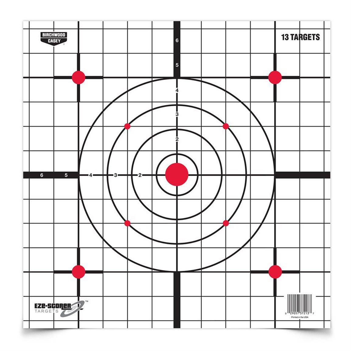 dirty bird 12 sight in paper targets 13 sheet pack 169517 shooting