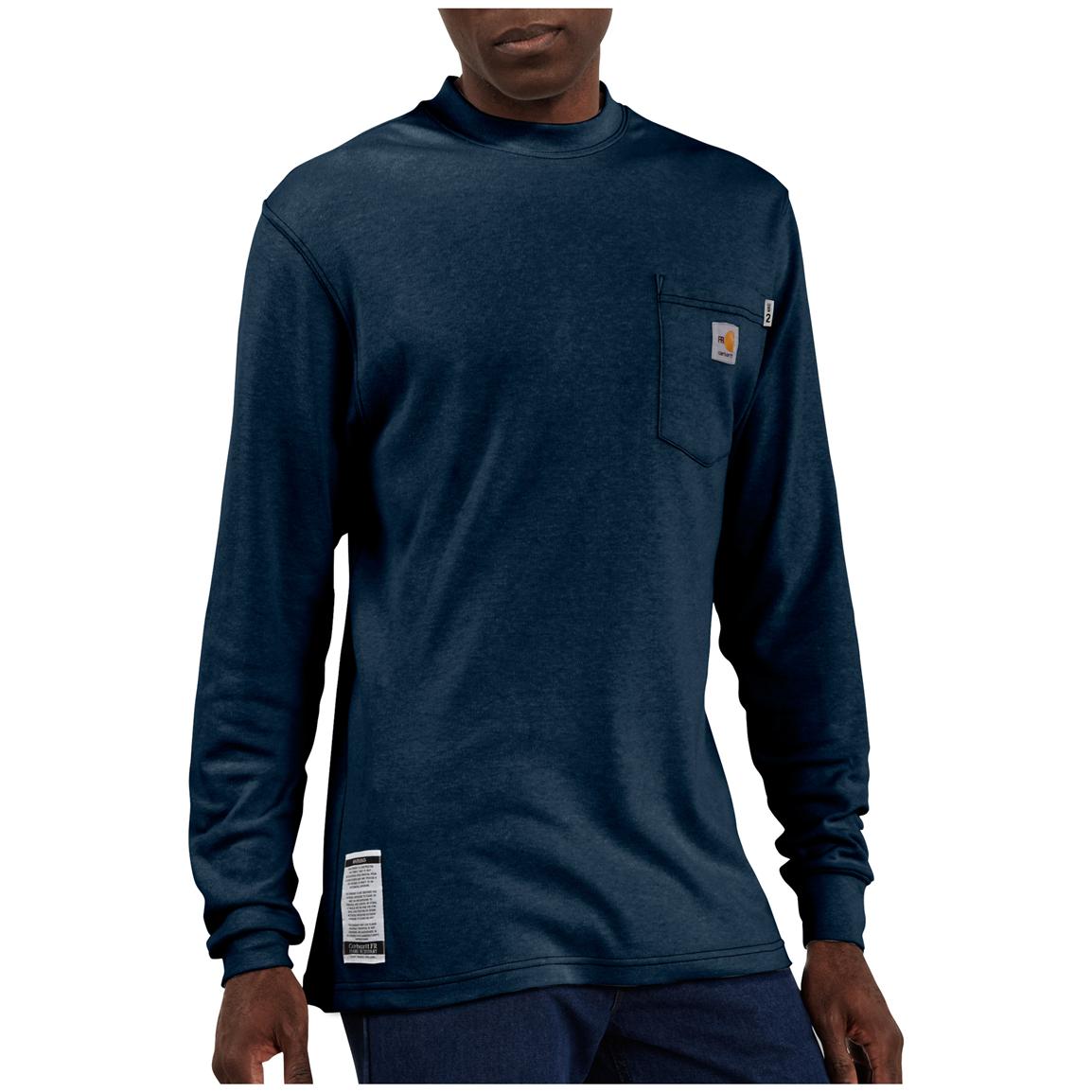 Carhartt® Flame - resistant Long Sleeve T - Shirt - 169975, T-Shirts at ...