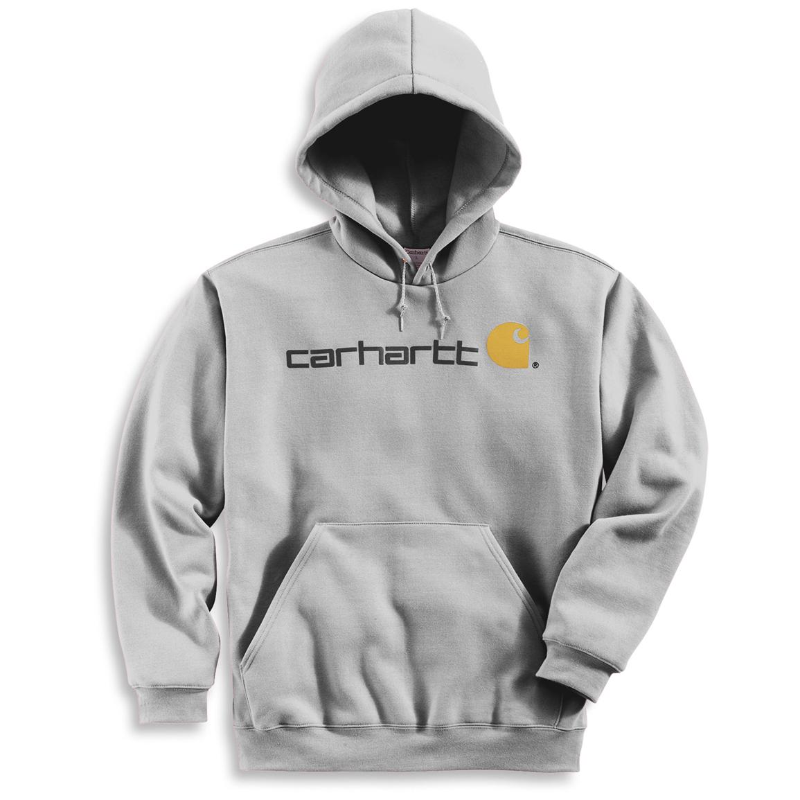 Download Men's Carhartt® Midweight Hooded Logo Pullover Sweatshirt ...