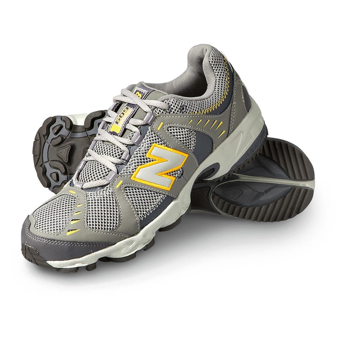 Men's New Balance® 609 Trail Runners, Gray - 170051, Running Shoes ...