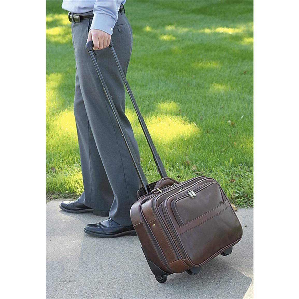 Passage 2™ Leather Organizer Briefcase 170387, Briefcases & Laptop