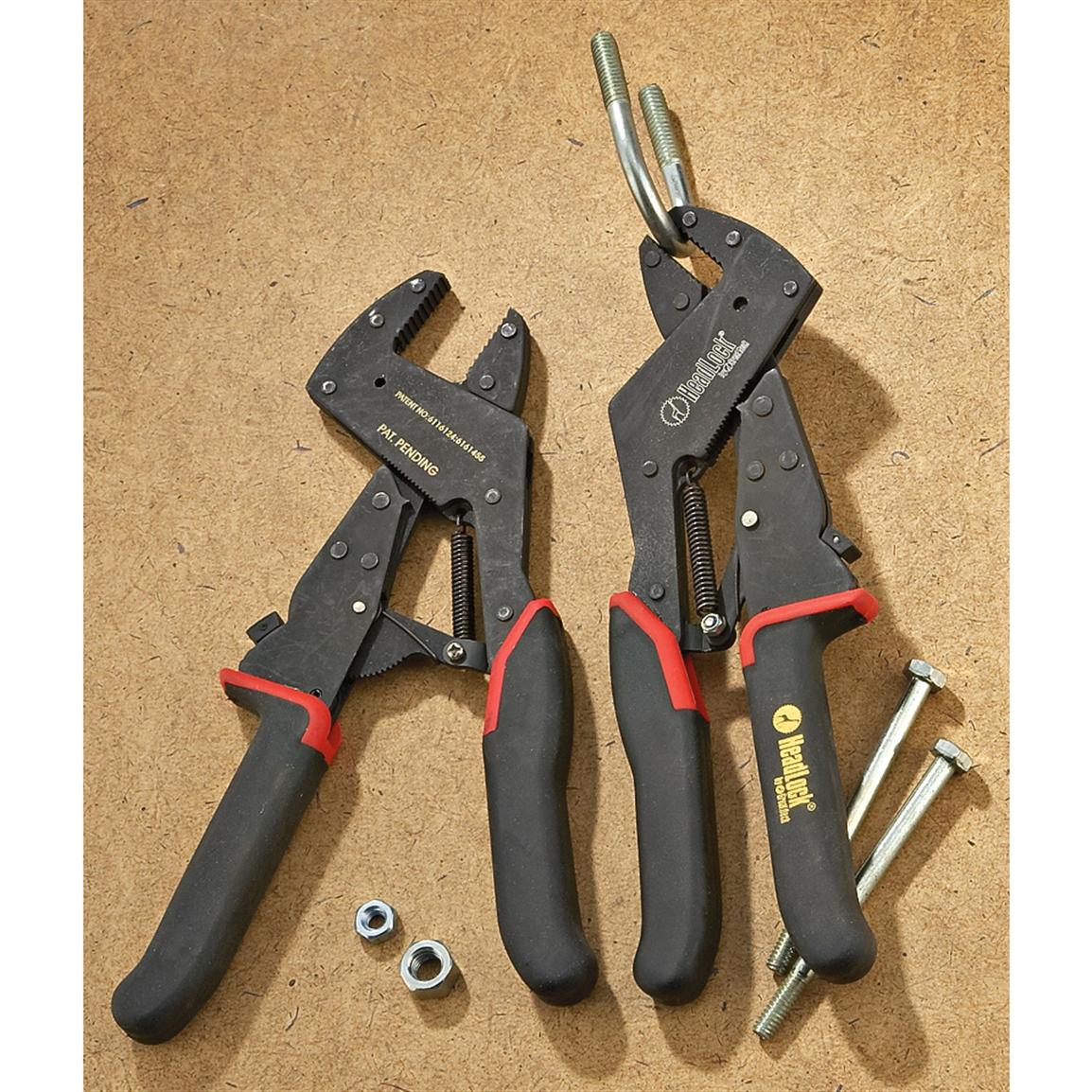 2 Pk. Great Neck® 9" Head Lock Pliers Set 170698, Hand Tools & Tool