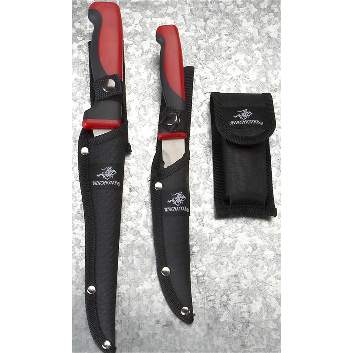 3 Pc. Winchester® Fishing Knife Kit 170802, Fillet Knives at Sportsman's Guide
