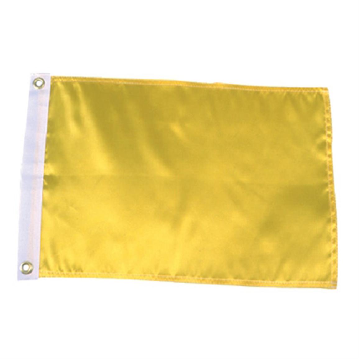 sailboat yellow flag