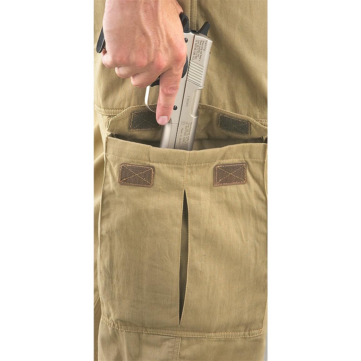 30" Inseam Guide Gear® Concealment Cargo Pants, Khaki 171983