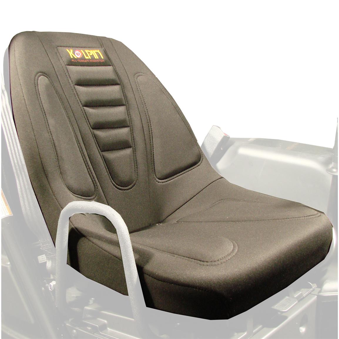 2 - Pk. Kolpin® Heated UTV Bucket Seat Cover, Black - 172290, ATV, UTV
