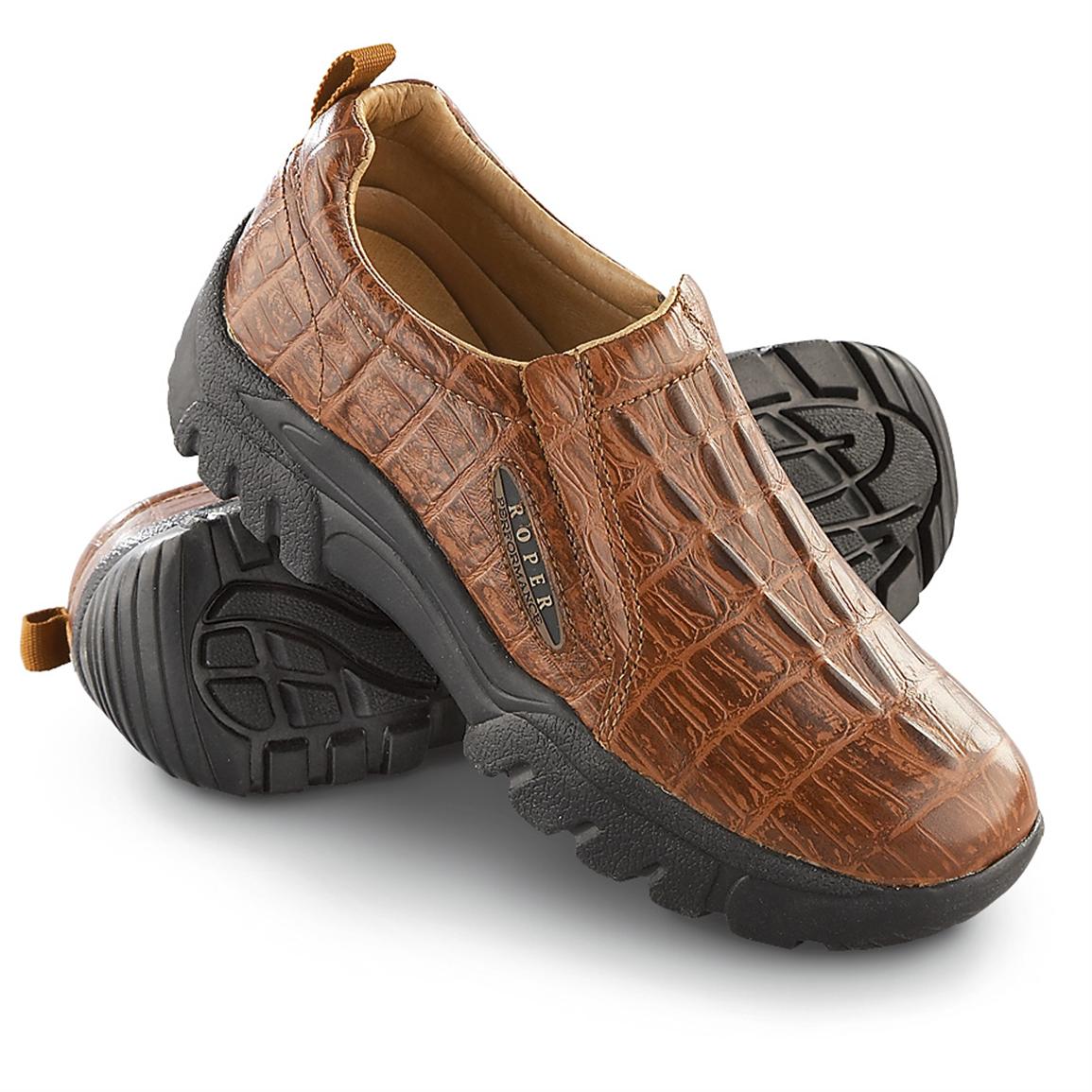 Men's Roper® Slip - on Mocs - 151656, Casual Shoes at Sportsman's Guide