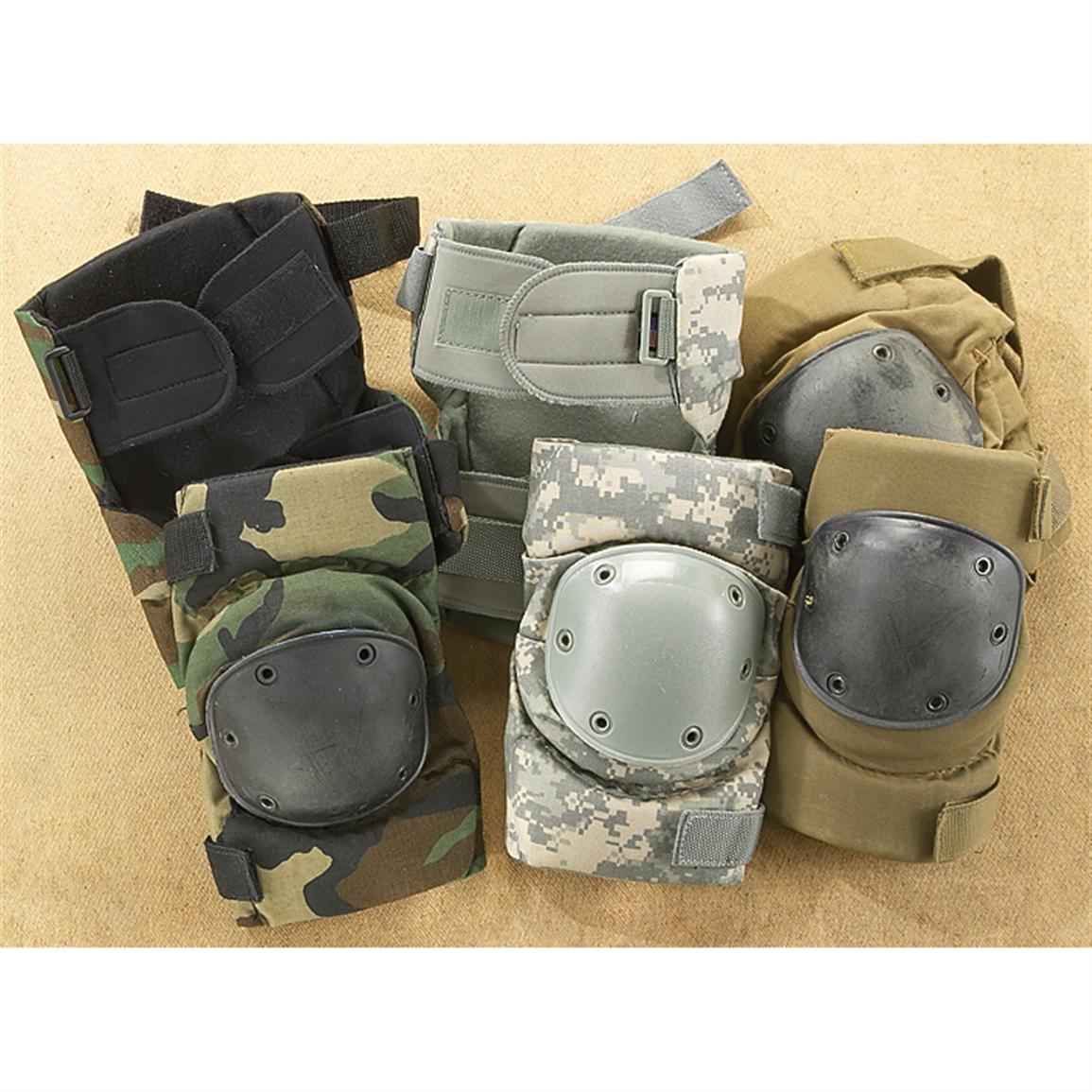 2 - Prs. Used U.S. Military Combat Knee Pads - 172435, Hand Tools at ...