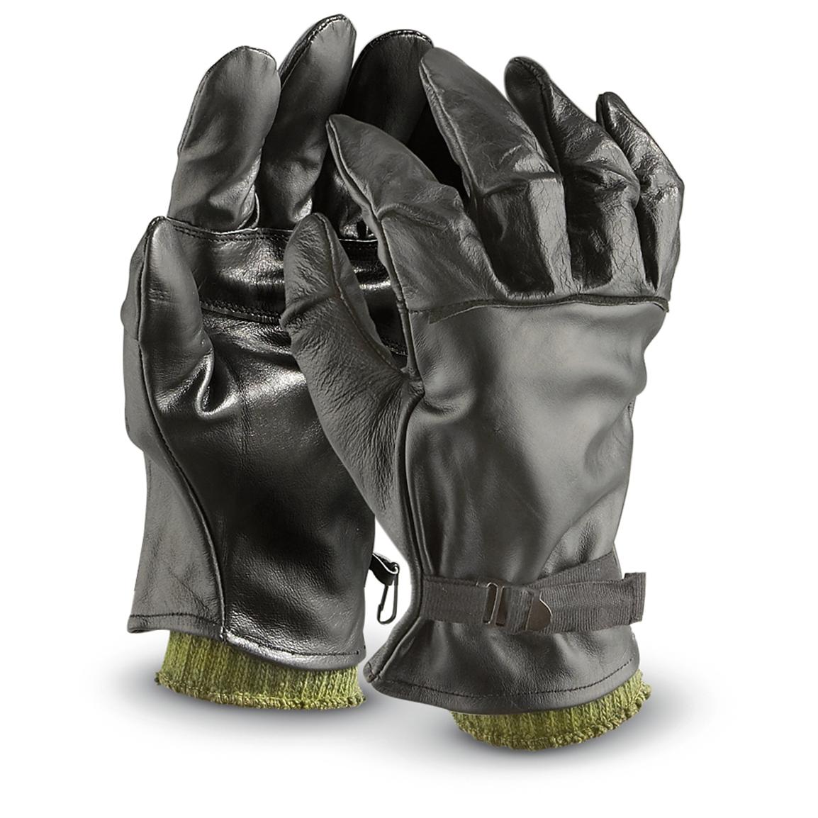 Military style D3A Gloves with Liner 172505, Military Gloves