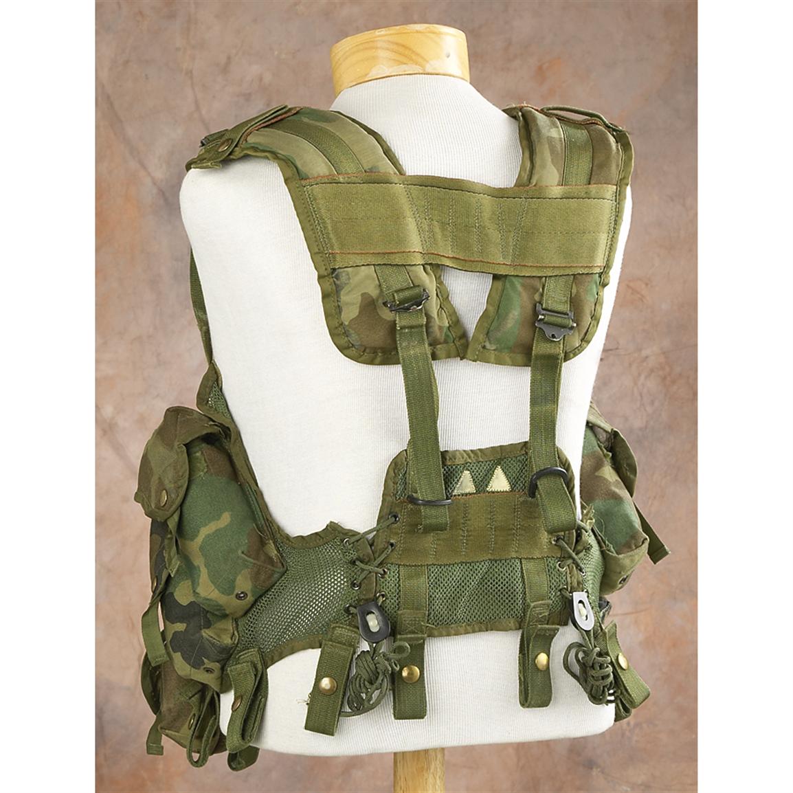 Used U.S. Military Load Vest, Olive Drab - 172791, Tactical Vests at ...