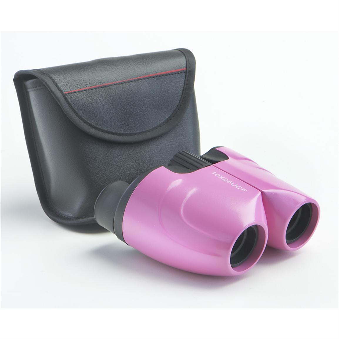 Barska® 10x25 mm Pink Binoculars - 173258, Binoculars & Accessories at ...