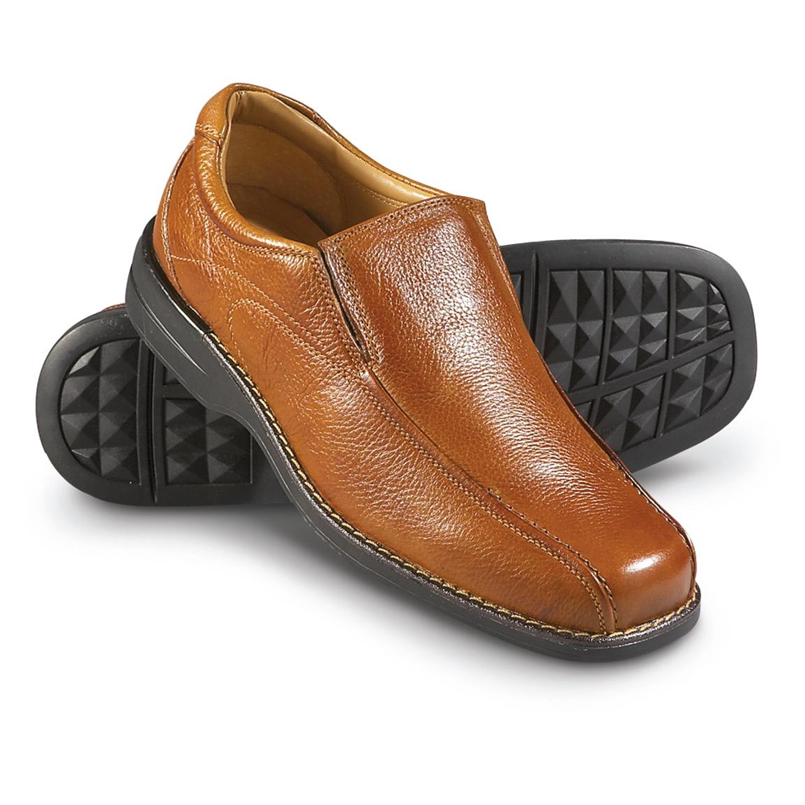 slip on shoes tan