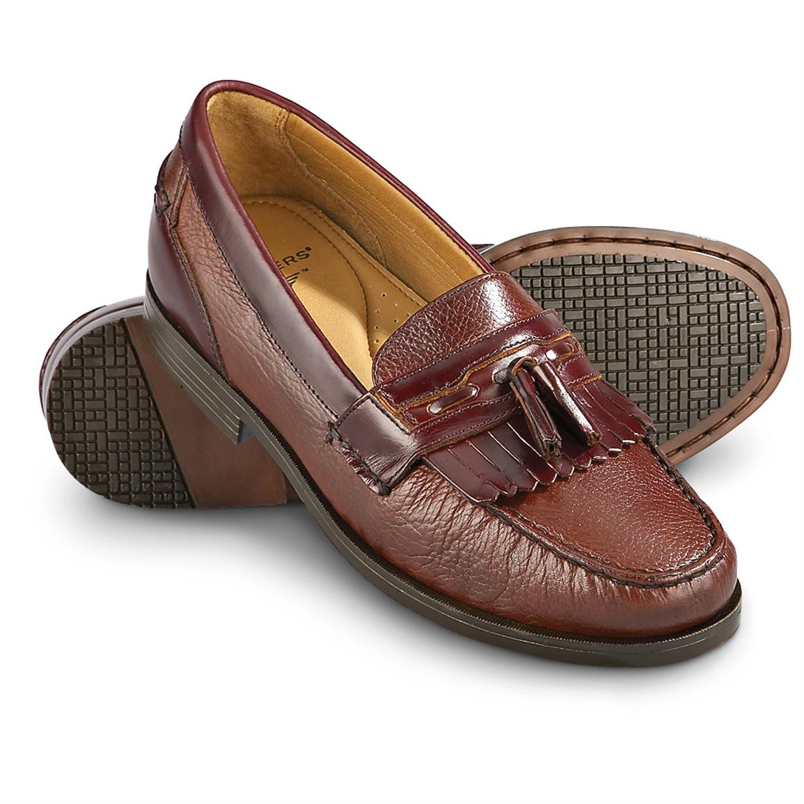 Men's Dockers® Strategy Kiltie Mocs, Brown - 173385, Casual Shoes at ...