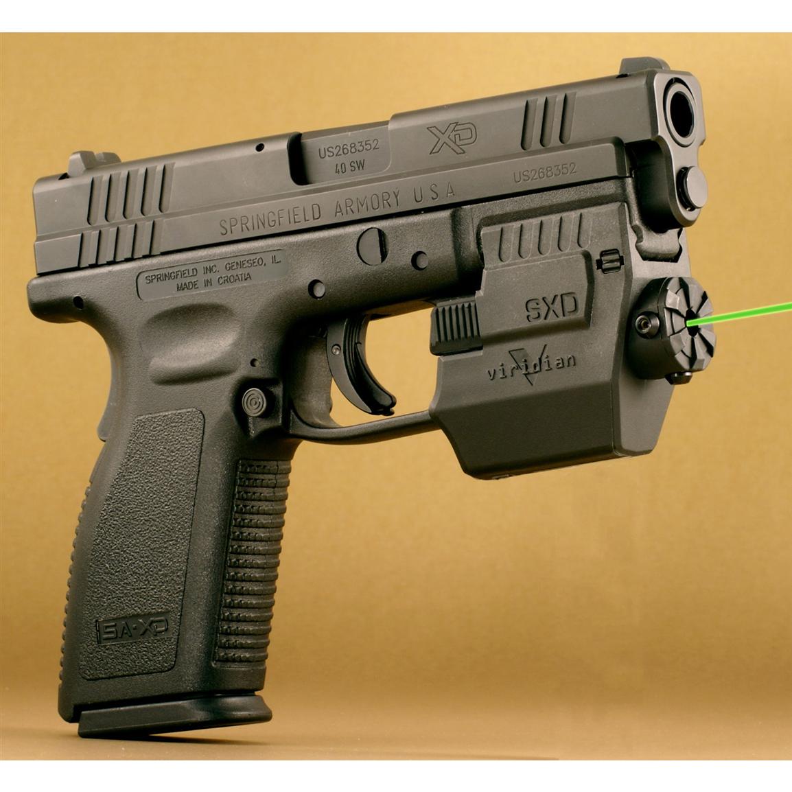 Viridian® SXD Green Laser Sight for Springfield® XD / XDm - 173399 ...