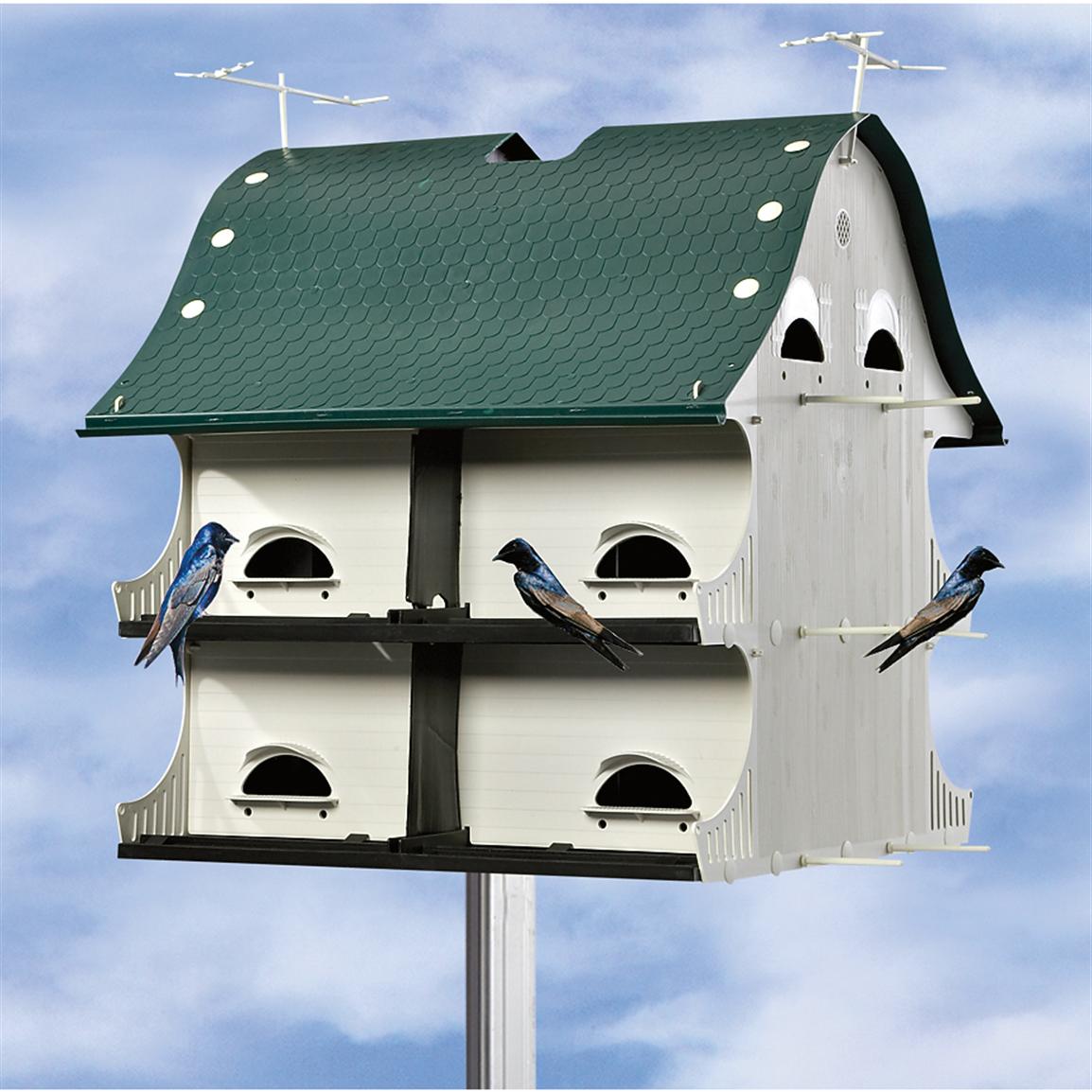 12 room American Barn Purple Martin House 173679 Bird Houses 12-room-american-barn-purple-martin-house-173679-bird-houses