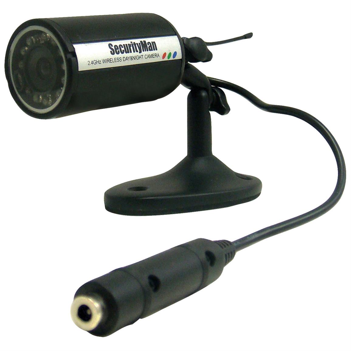 SecurityMan® 900MHz Wireless Color Bullet Camera with Night Vision