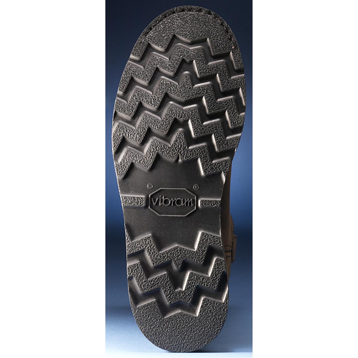 vibram wedge sole boots