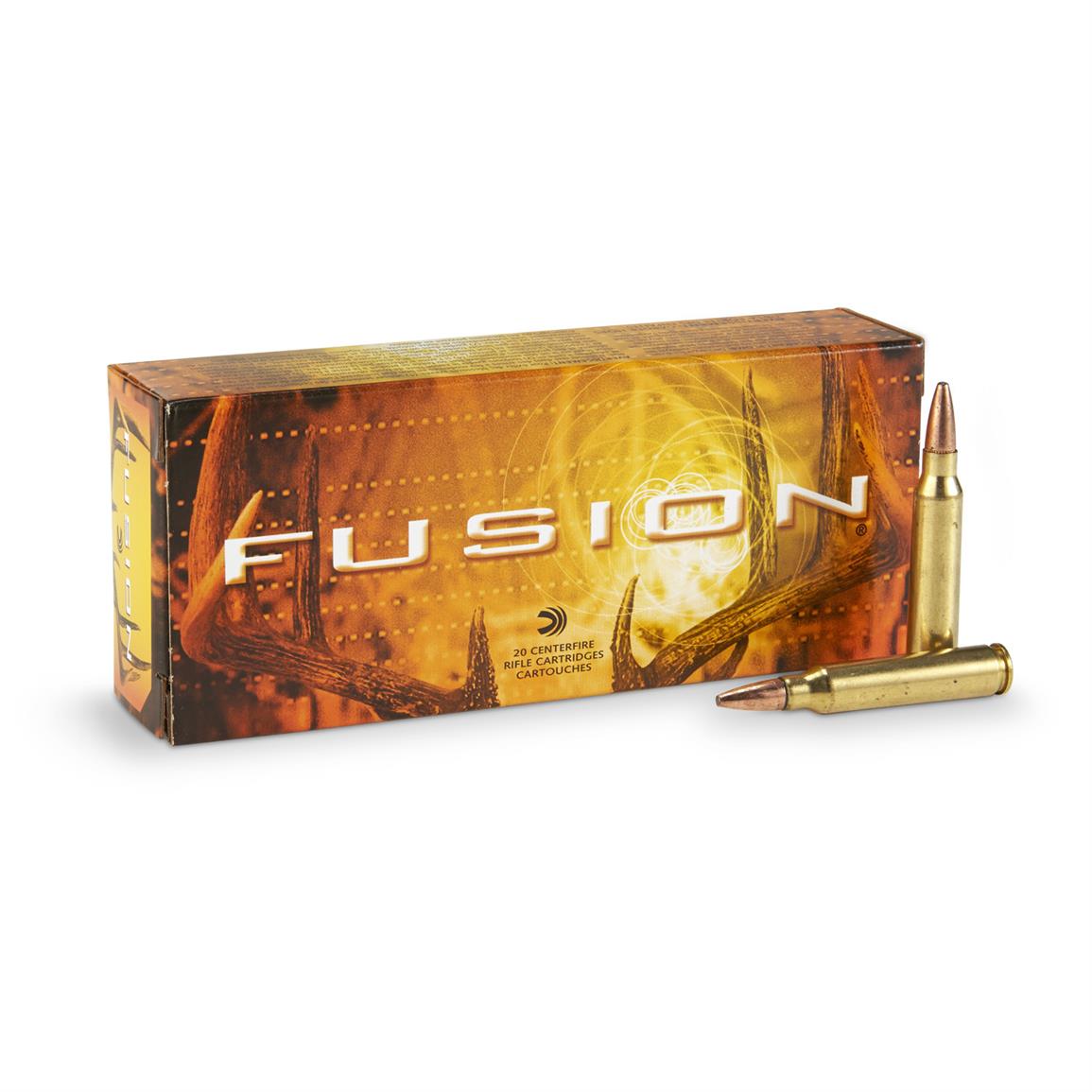 Federal Fusion, .223 Remington, SP, 62 Grain, 20 Rounds - 174336, .223 ...