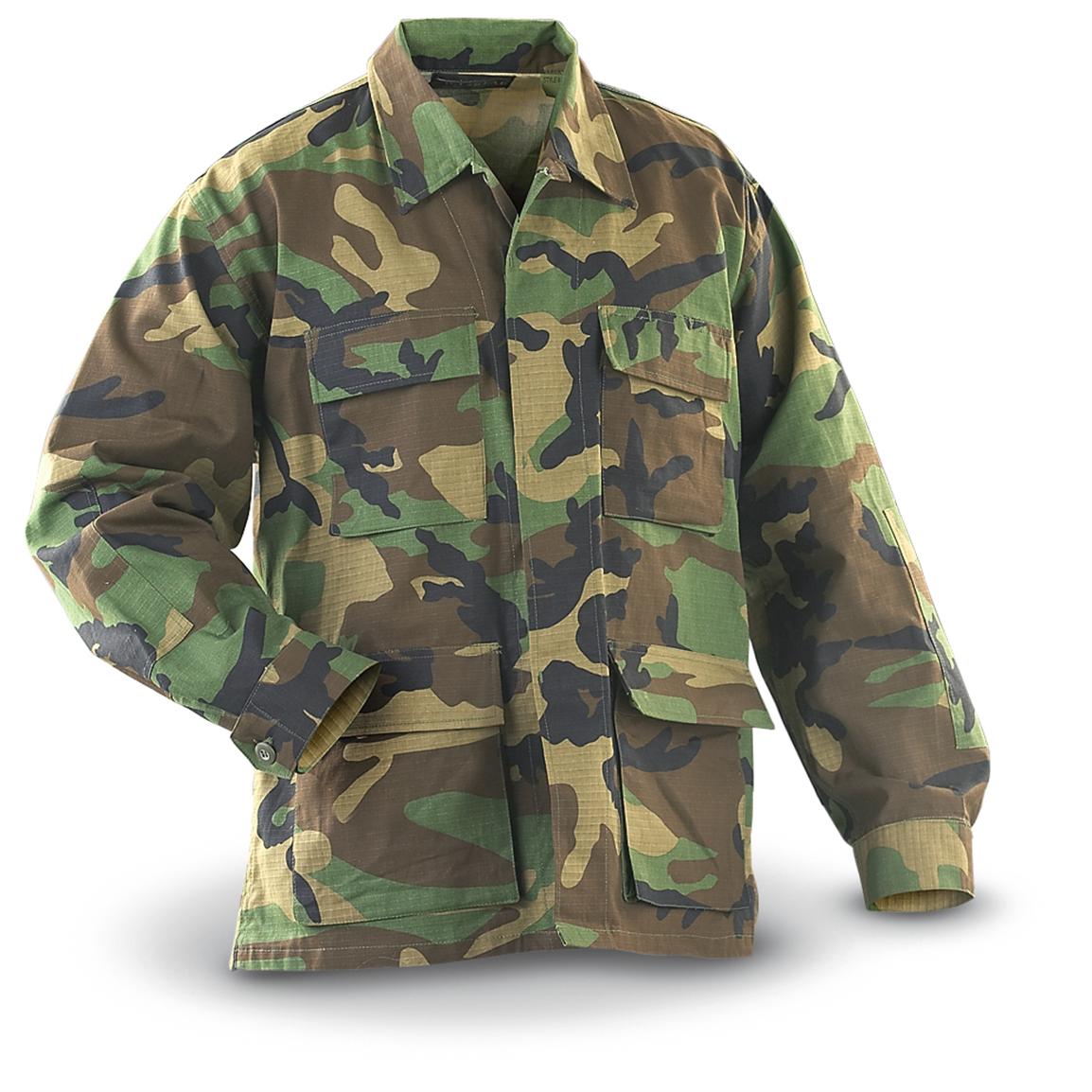 2 Regular Ripstop Camo Jackets 174337, Tactical Clothing at Sportsman