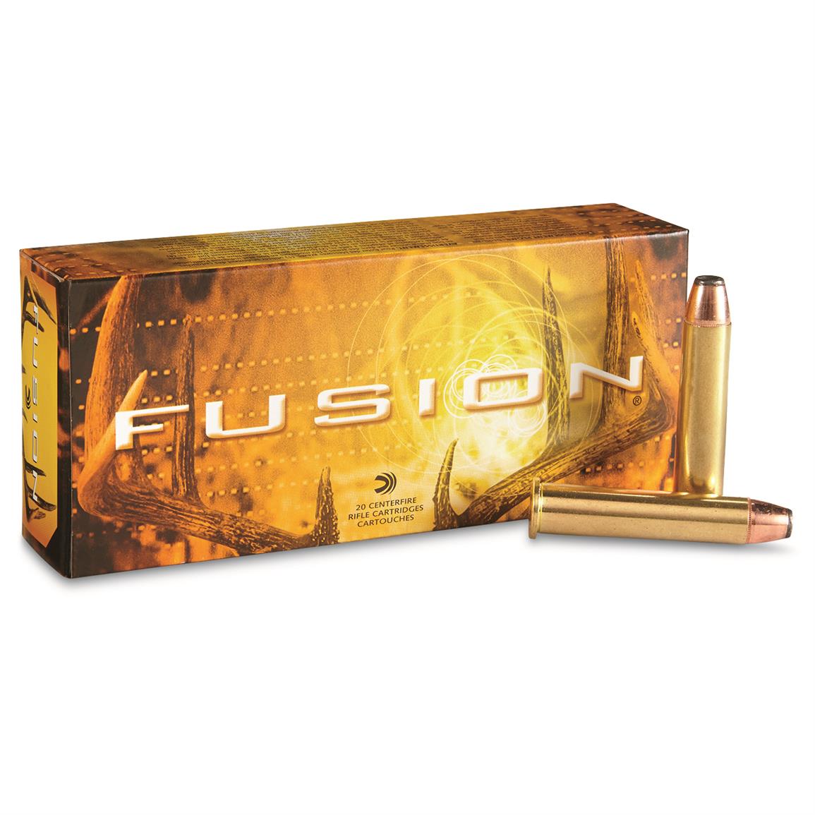 Federal Fusion, .45-70 Government, SP, 300 Grain, 20 Rounds