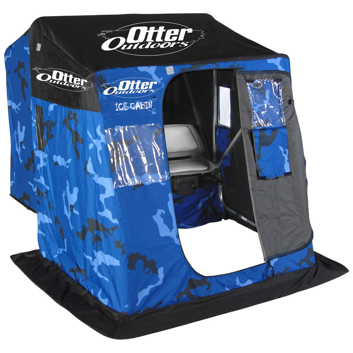 Otter Pro Medium Cabin Ice Camo Package 174348 Ice Fishing