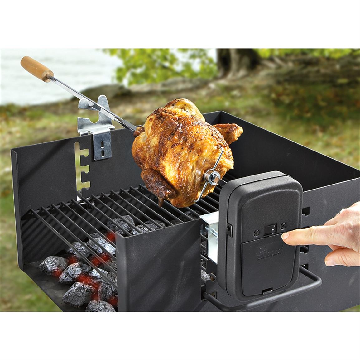 Universal Battery - powered Rotisserie Kit - 174534, Cookware ...