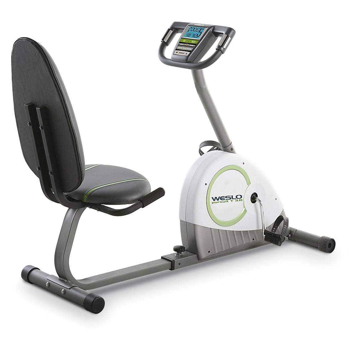 weslo recumbent exercise bikes