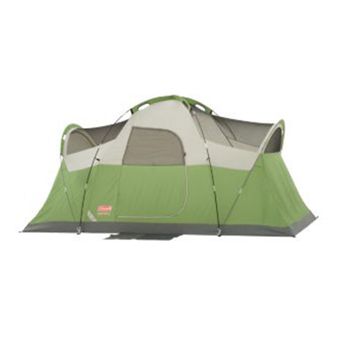 coleman six person tent