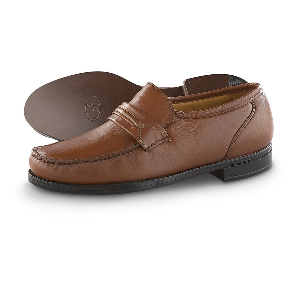 men's florsheim brown dress shoes