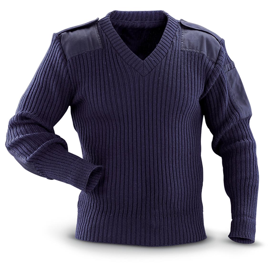 Army Sweater Navy Blue - Army Military