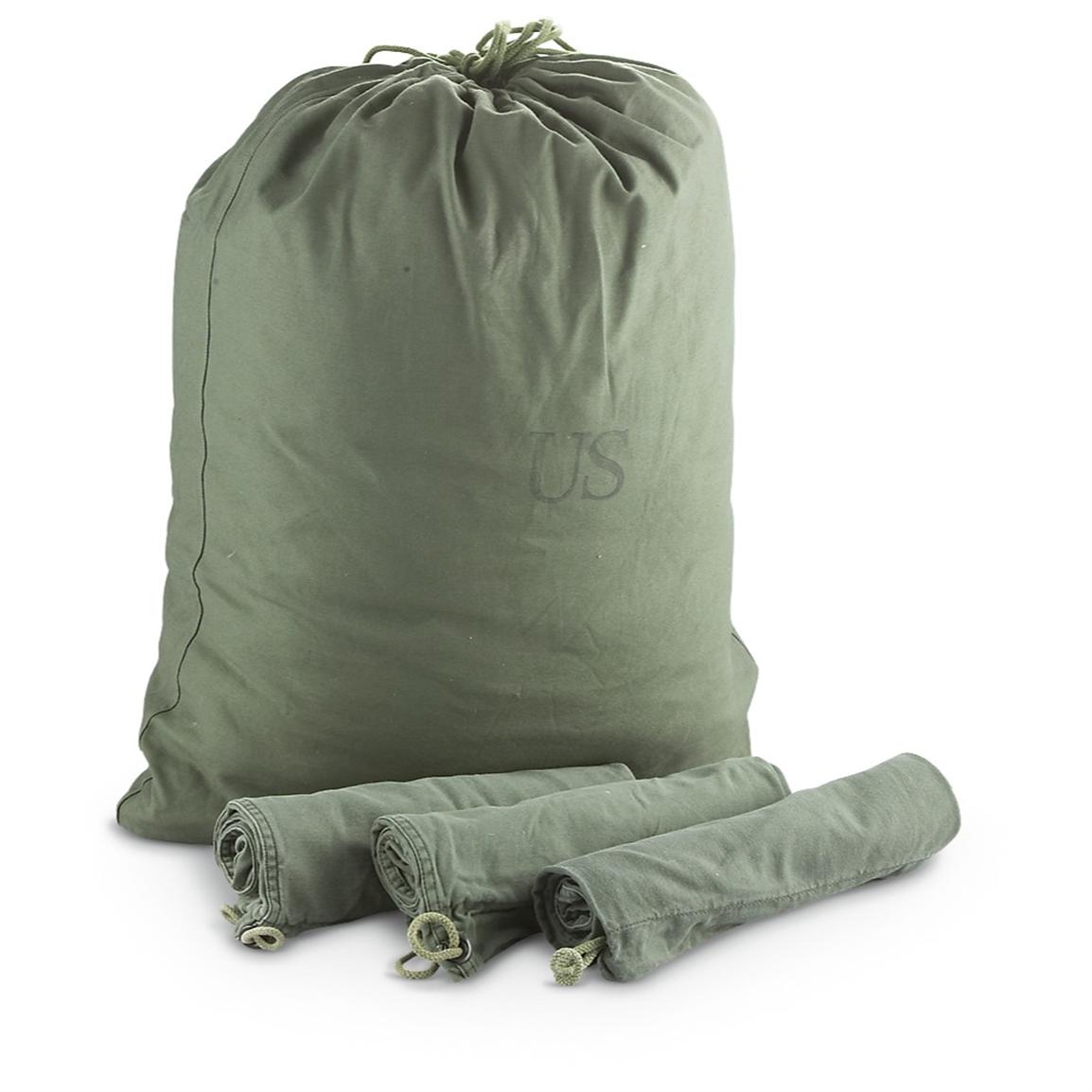 military mesh laundry bag