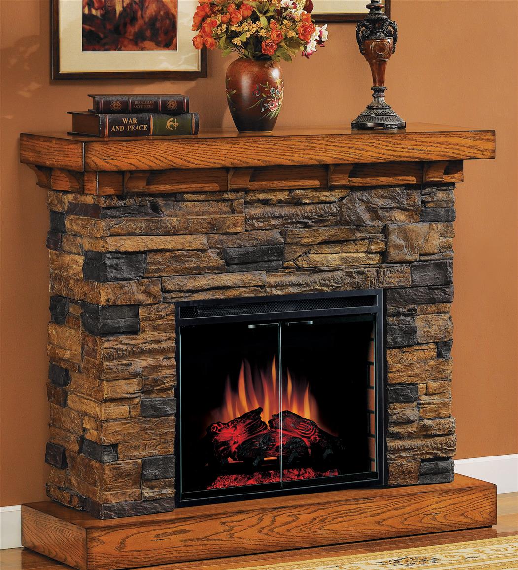 New Flagstone Fireplace Pictures for Simple Design