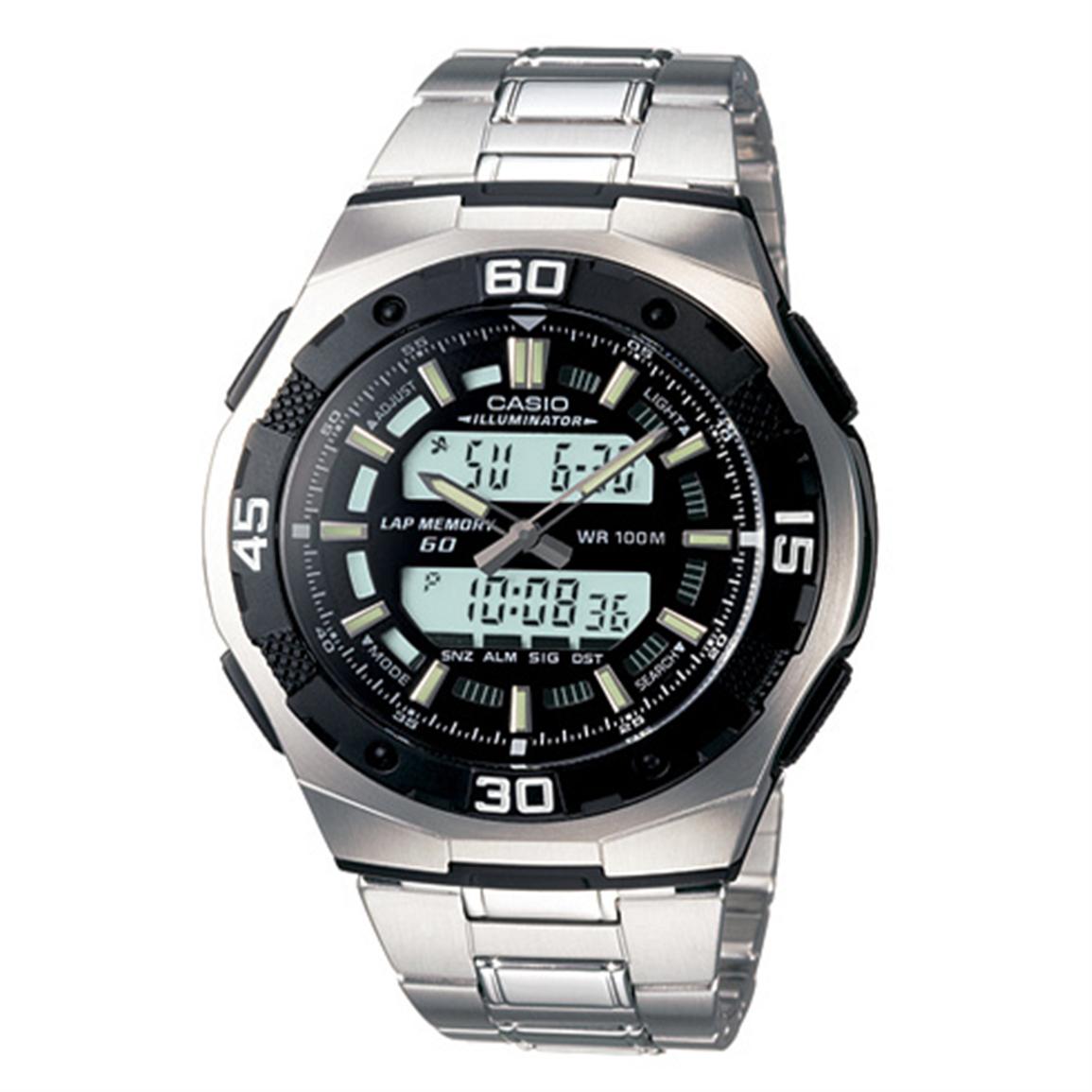 casio ad218 youth combination watch