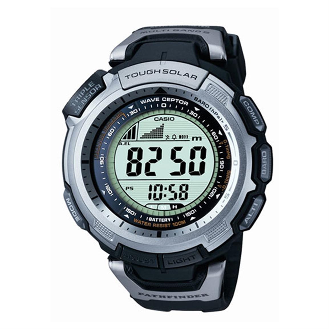 Men's Casio® Pathfinder Protrek Solar Atomic Watch - 176015, Watches at ...