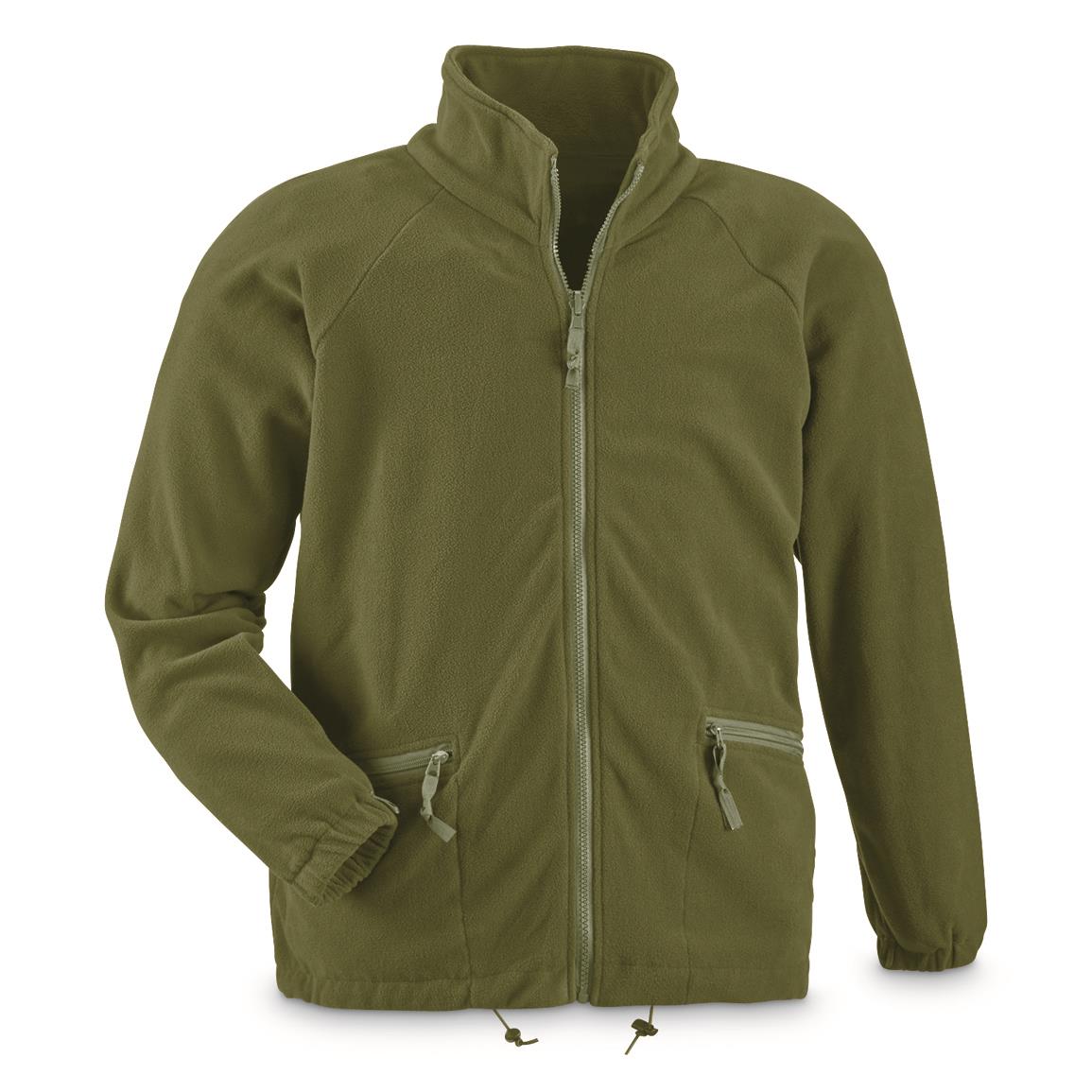 Mil - Spec™ Plus Military - style Fleece Jacket - 176184, Insulated ...