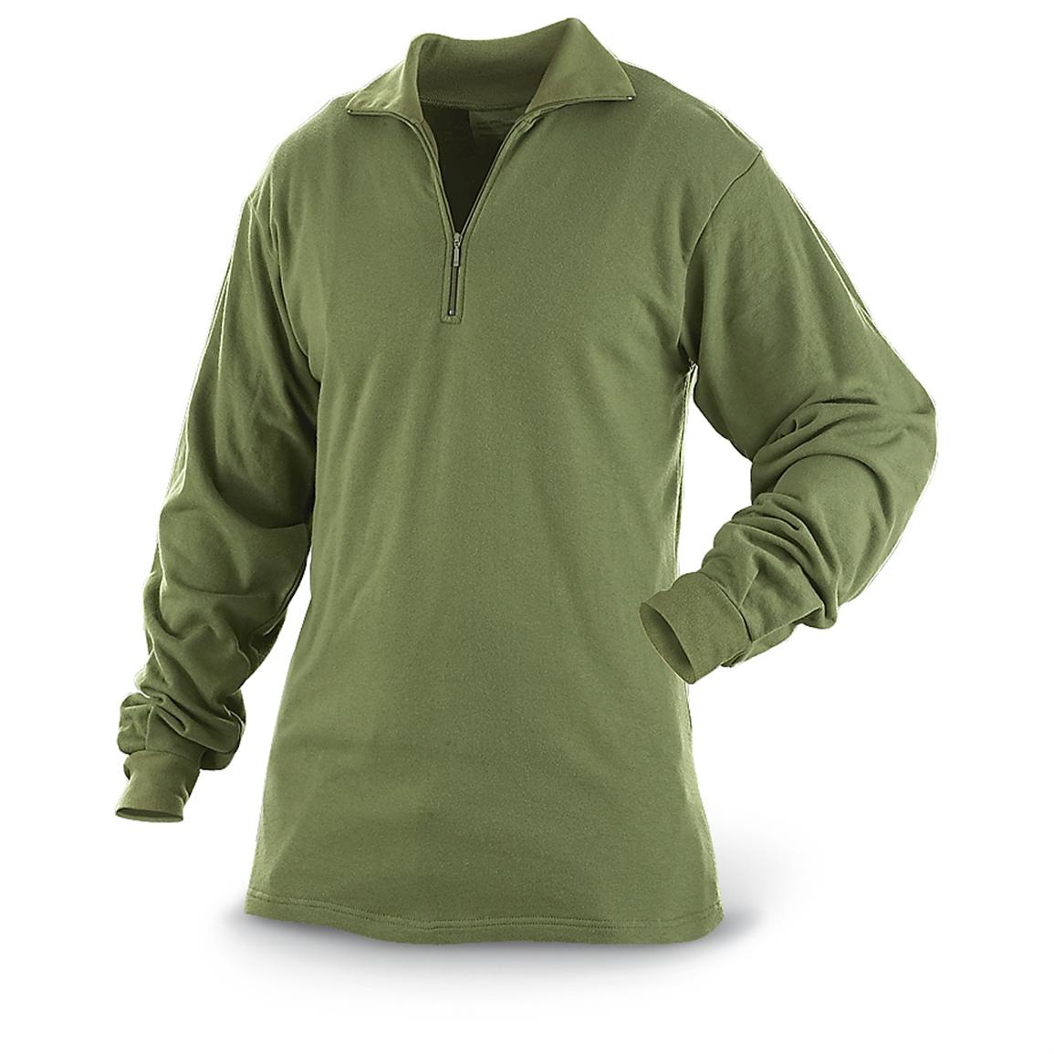 olive drab undershirts