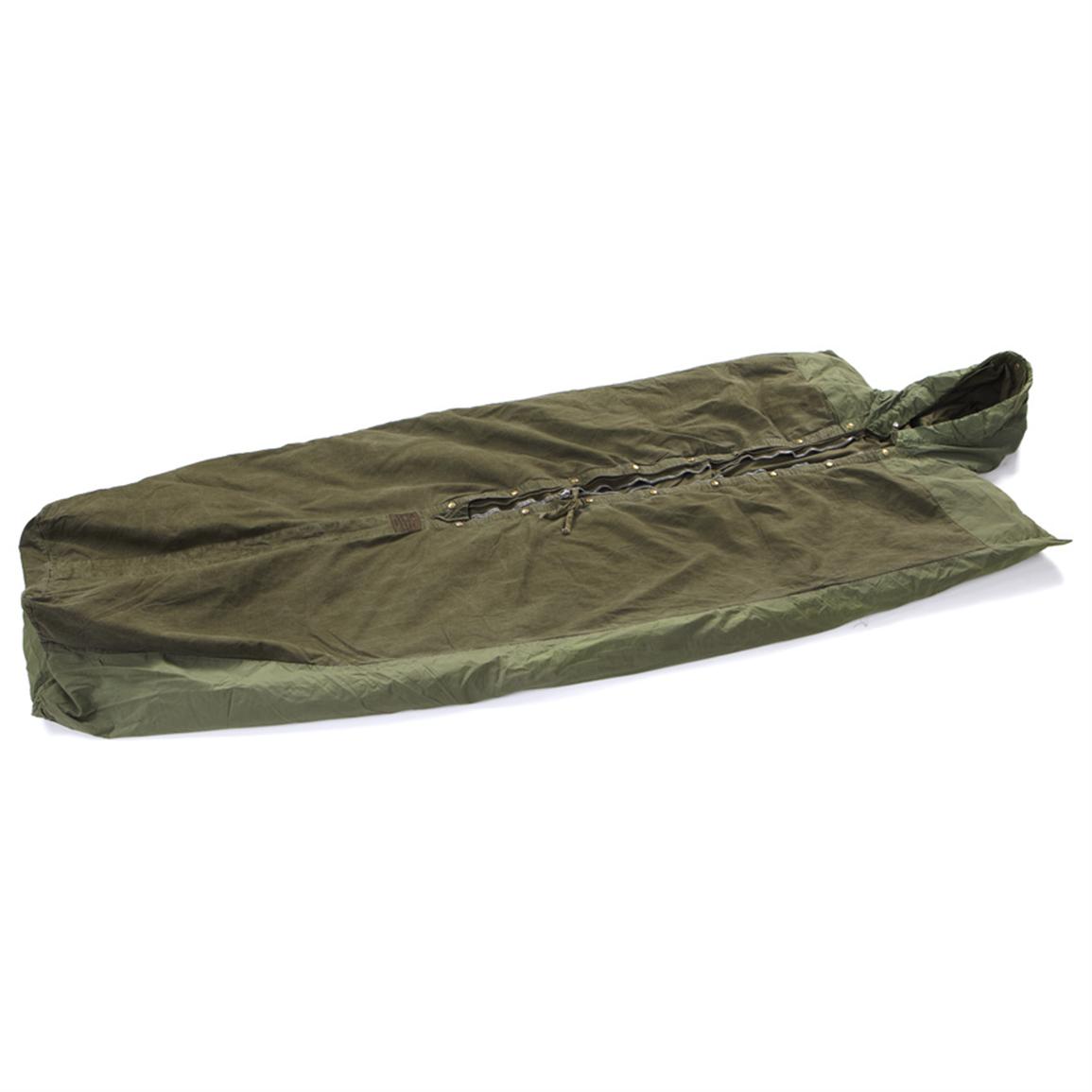 Dutch Used Military issue Sleeping Bag 176907, Camo Sleeping Bags