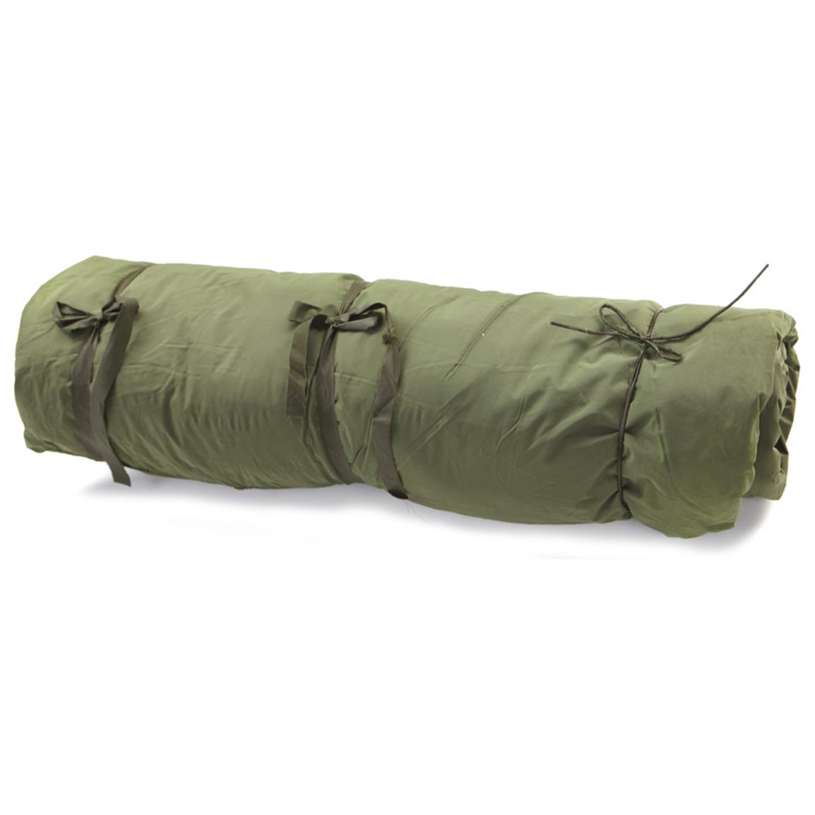 Dutch Used Military Issue Sleeping Bag 176907 Camo Heavy Duty Military Sleeper