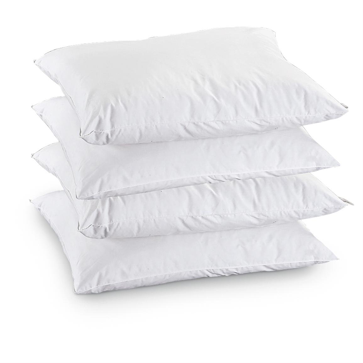 down feather pillows