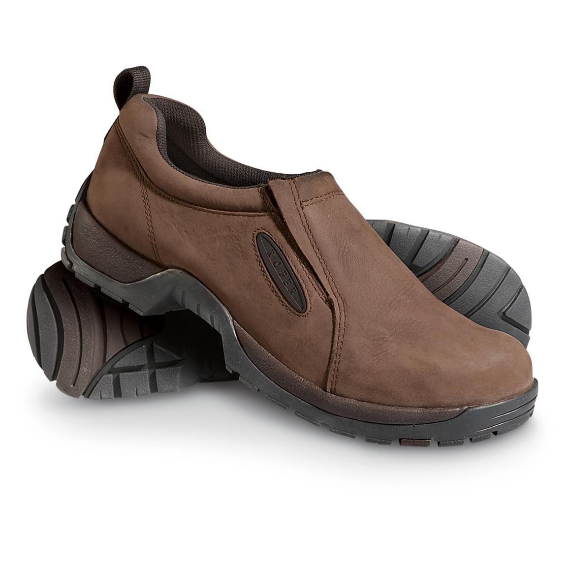 slip on roper shoes
