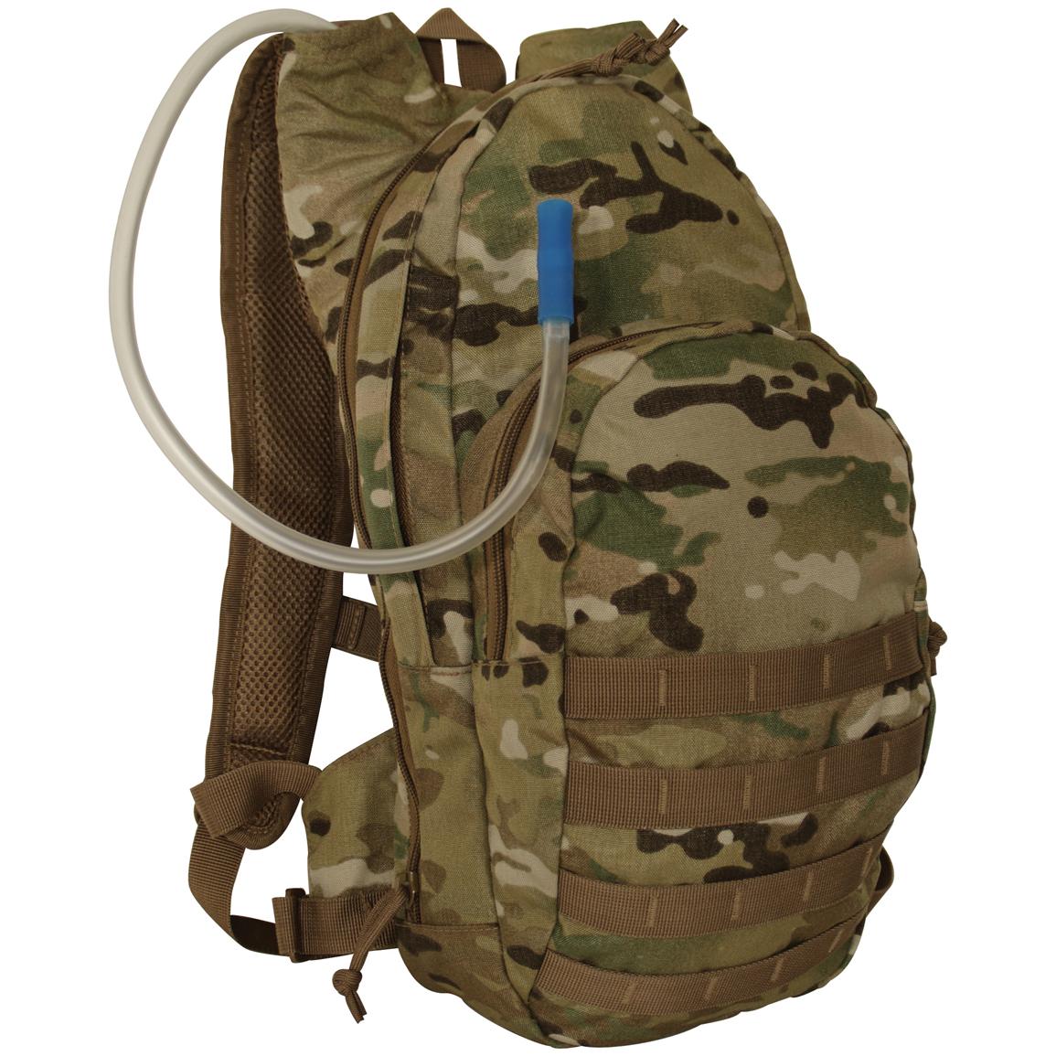 Voodoo Tactical™ MSP - 3 Enhanced Hydration Pack, MultiCam - 177525, Military Style Backpacks ...