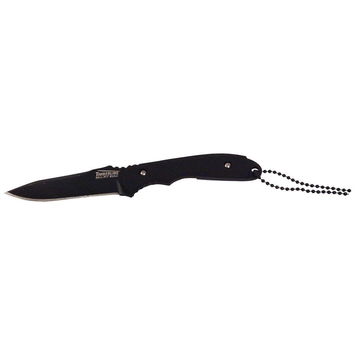 Timberline™ Mini Pitbull Neck Knife 177545, Knives at Sportsman's Guide
