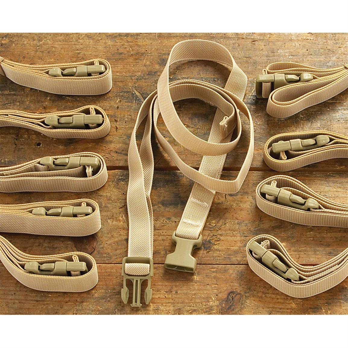 10 New U.S. Military Lashing Straps 177549, Straps & Chains at Sportsman's Guide