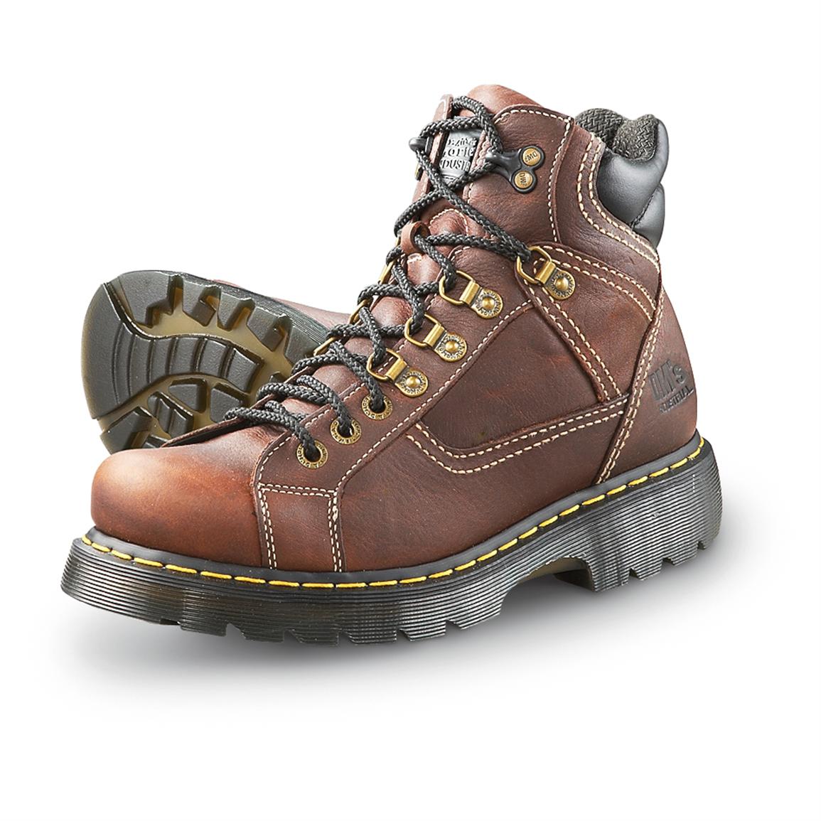 Men's Dr. Martens™ Industrial Boots, Teak - 177662, Work Boots at ...