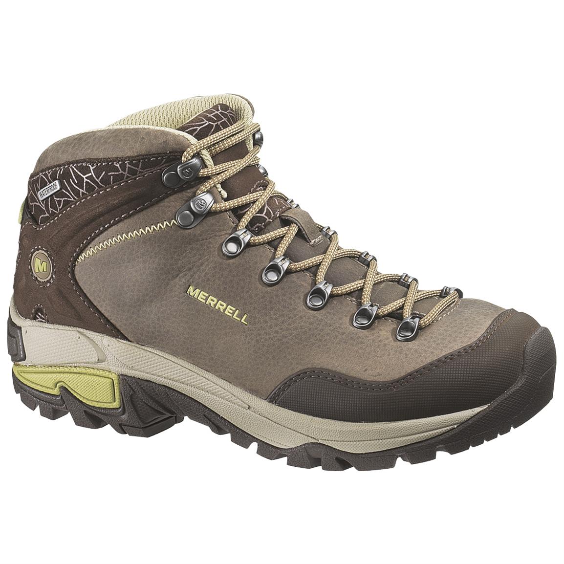 Women's Merrell® Col Mid Waterproof Hikers - 177704, Hiking Boots ...