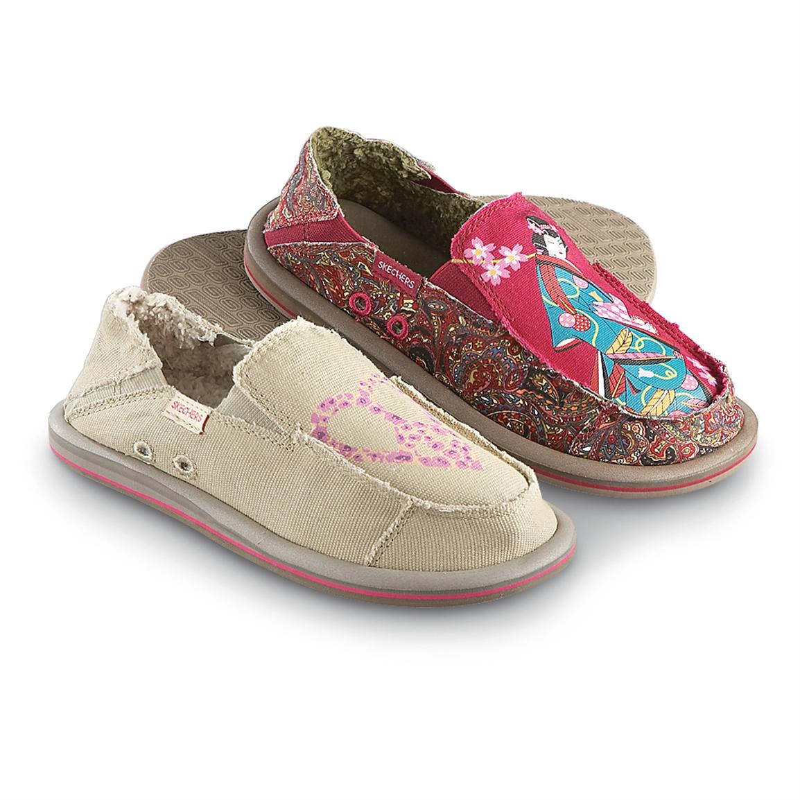 Women&#39;s Skechers® Chi Chi Slip - ons - 177869, Casual Shoes at Sportsman&#39;s Guide