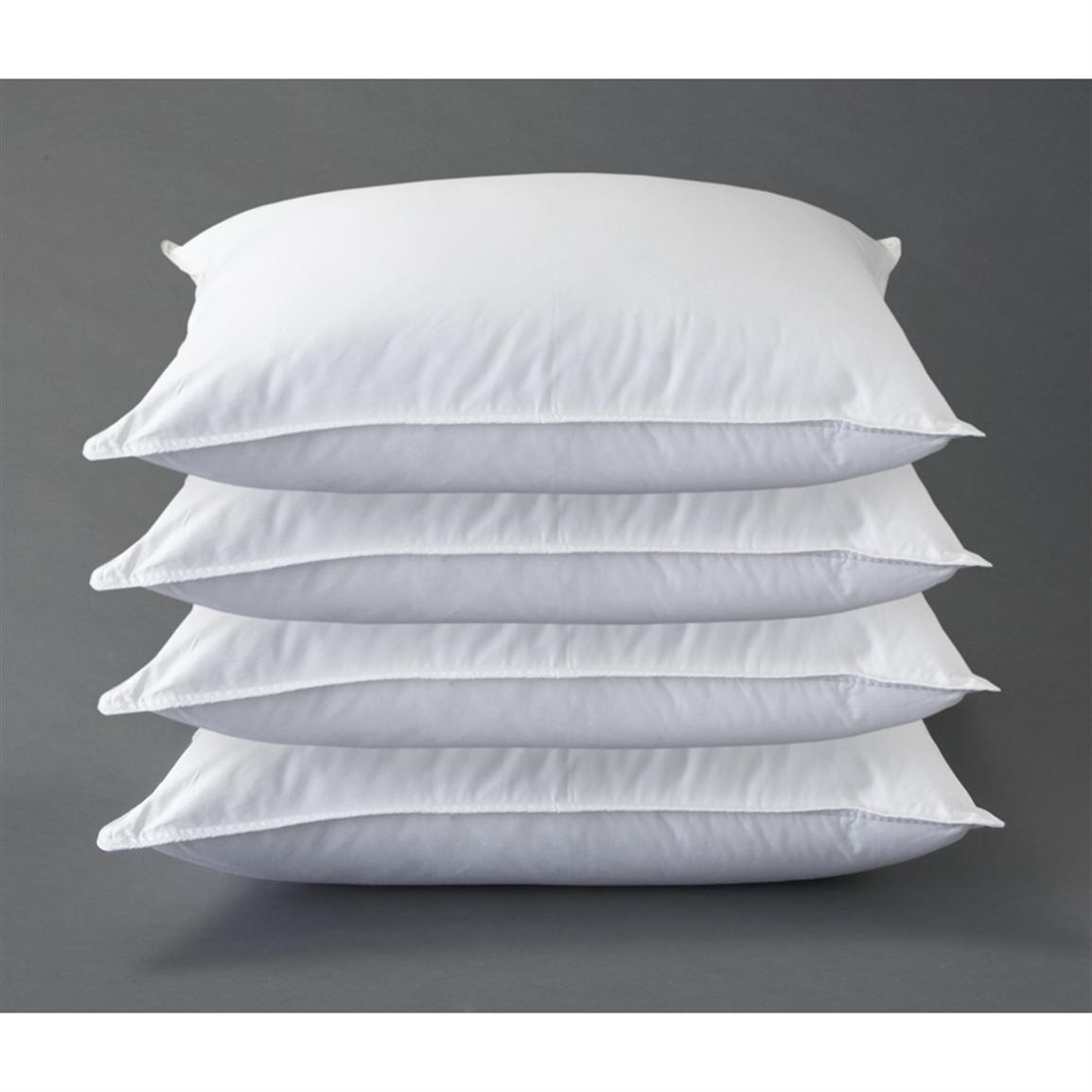 down pillows